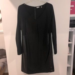 Black Leather Dress